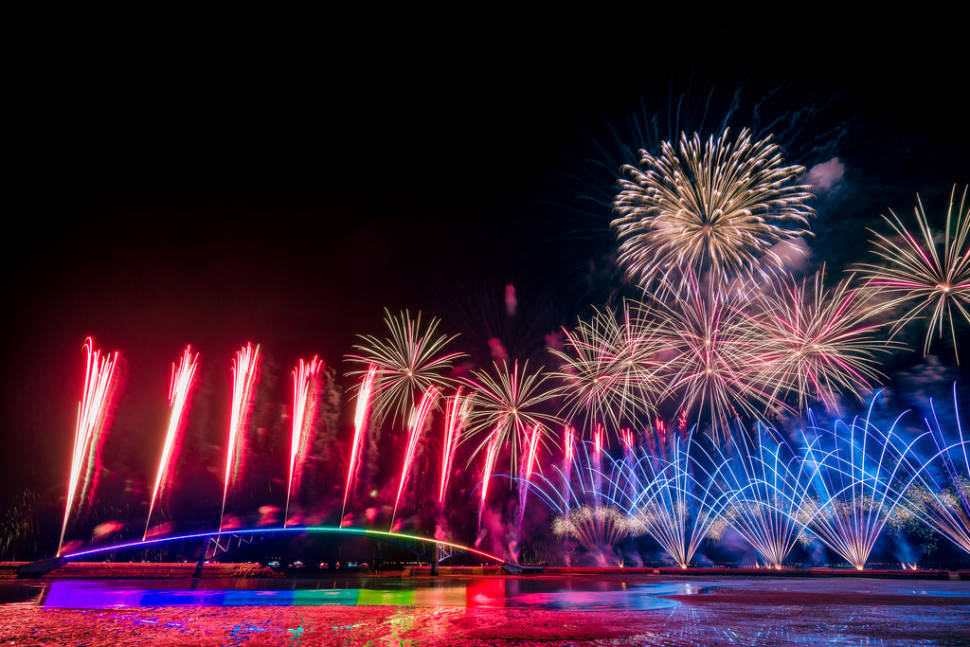 Best time for Penghu Fireworks Festival in Taiwan