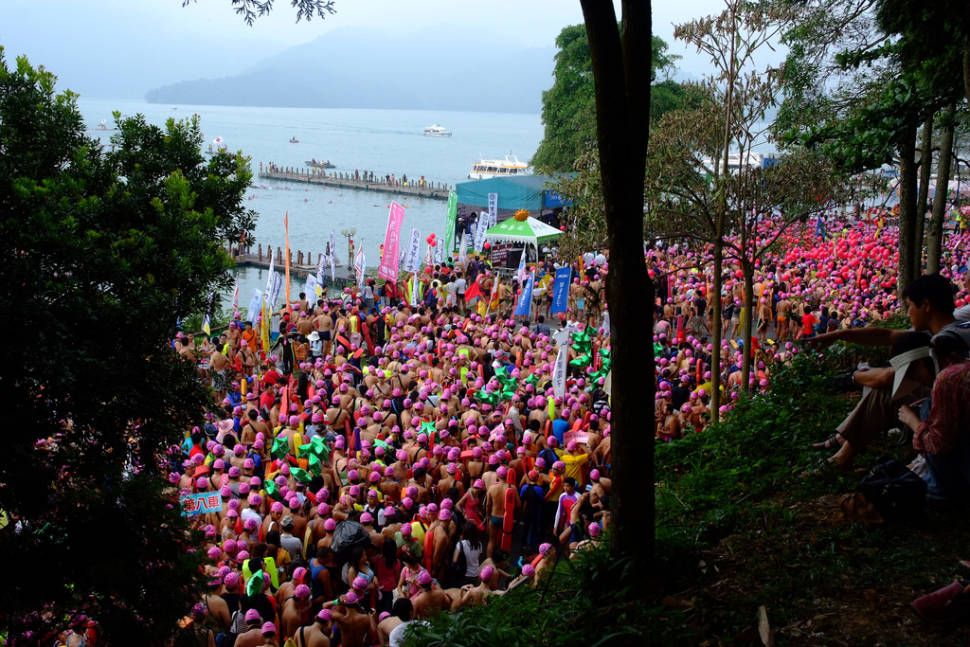 Best time to see Sun Moon Lake Swimming Carnival in Taiwan