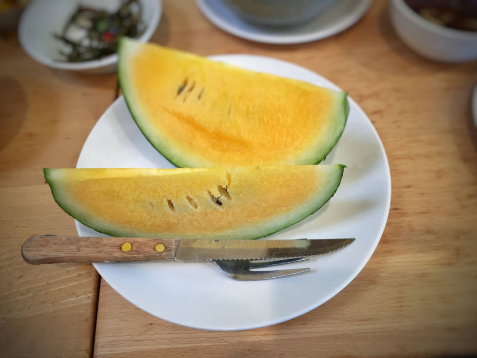 Yellow Watermelon in Taiwan - Best Time