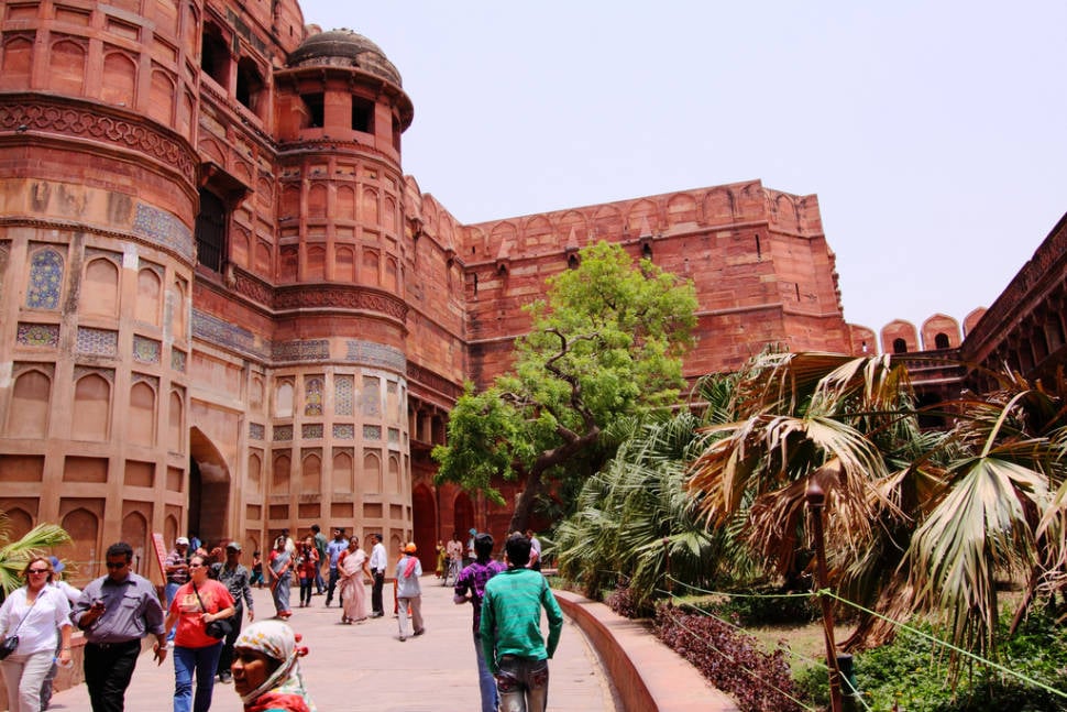 Agra Fort in Taj Mahal and Agra - Best Season