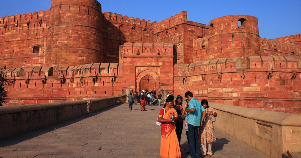 Agra Fort in Taj Mahal and Agra - Best Time