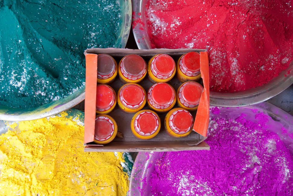 Holi Festival in Taj Mahal and Agra - Best Time