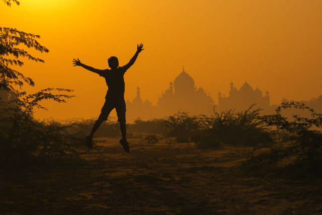 Best time to see Sunrise and Sunset near Taj Mahal in Taj Mahal and Agra