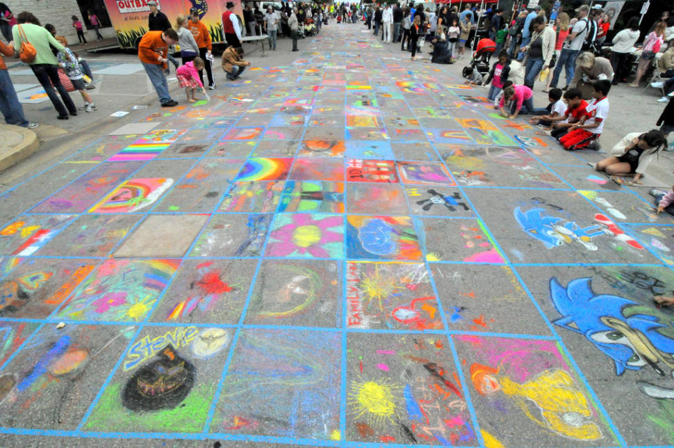 Round Rock Chalk Walk and Arts Festival in Texas - Best Time