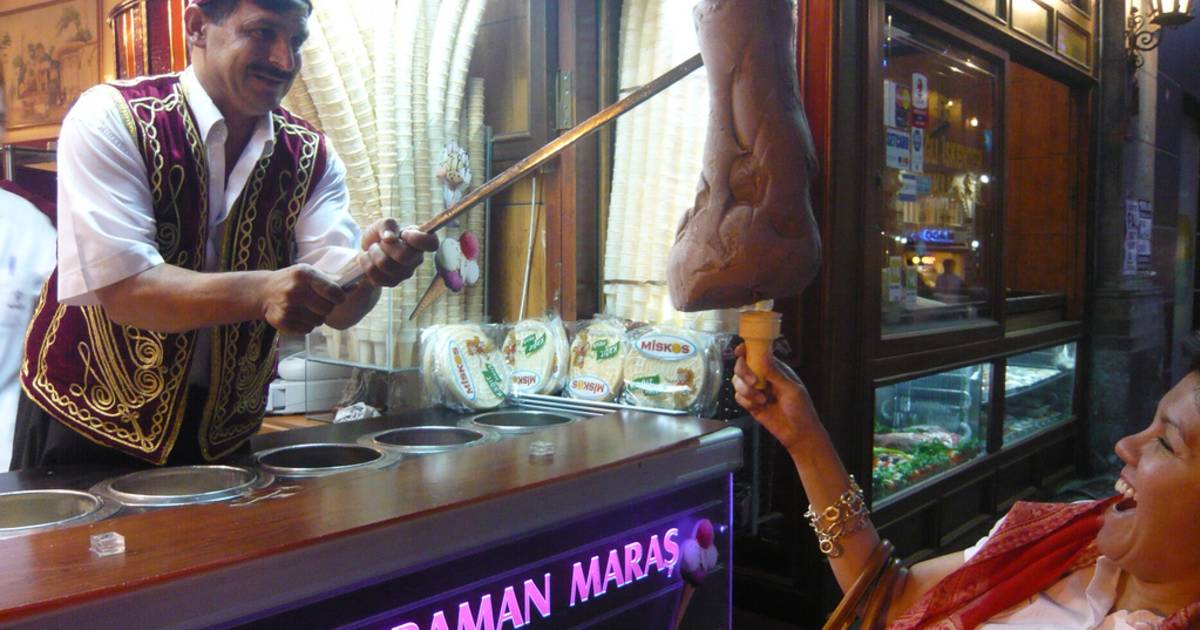 Turkish Sticky Ice Cream (Dondurma) in Turkey - Best Time