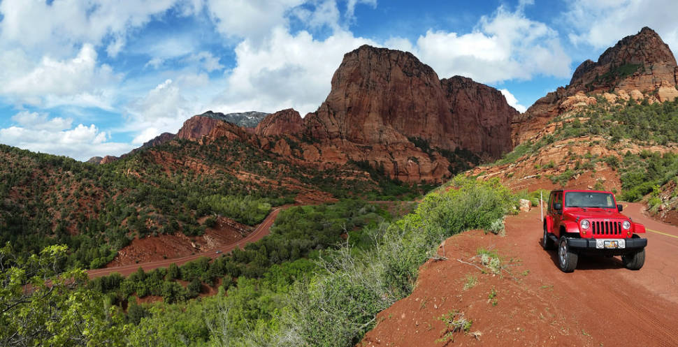 Best time for Kolob Canyons Scenic Drive