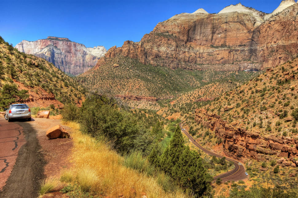Best time for Kolob Canyons Scenic Drive in Utah