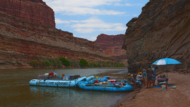 Best time to see Rafting Season in Utah