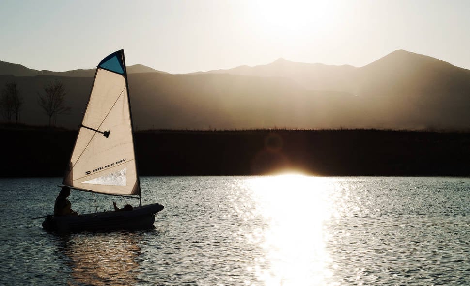 Best time for Sailing in Utah