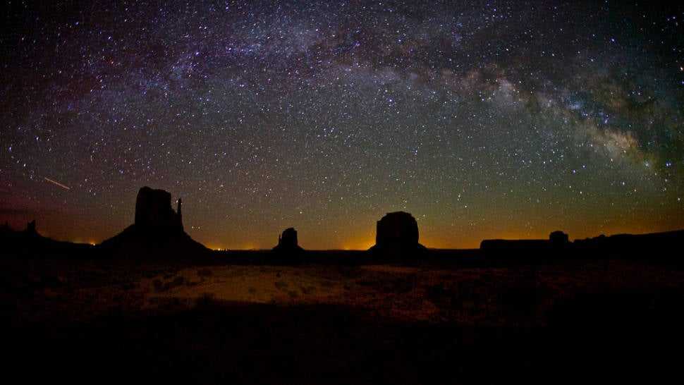 Milky Way, Monument Valley, Utah