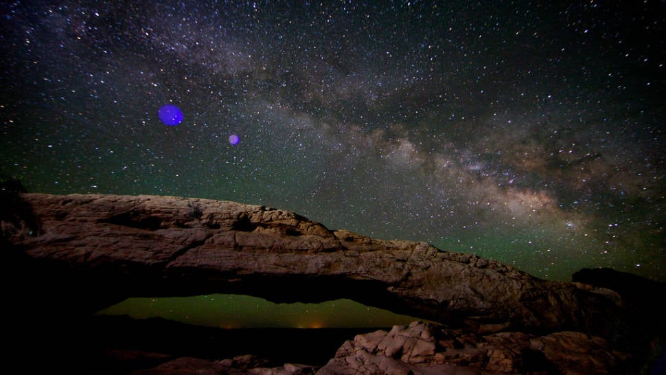 Milky Way, Mesa Arch, Canyonlands National Park, Utah
