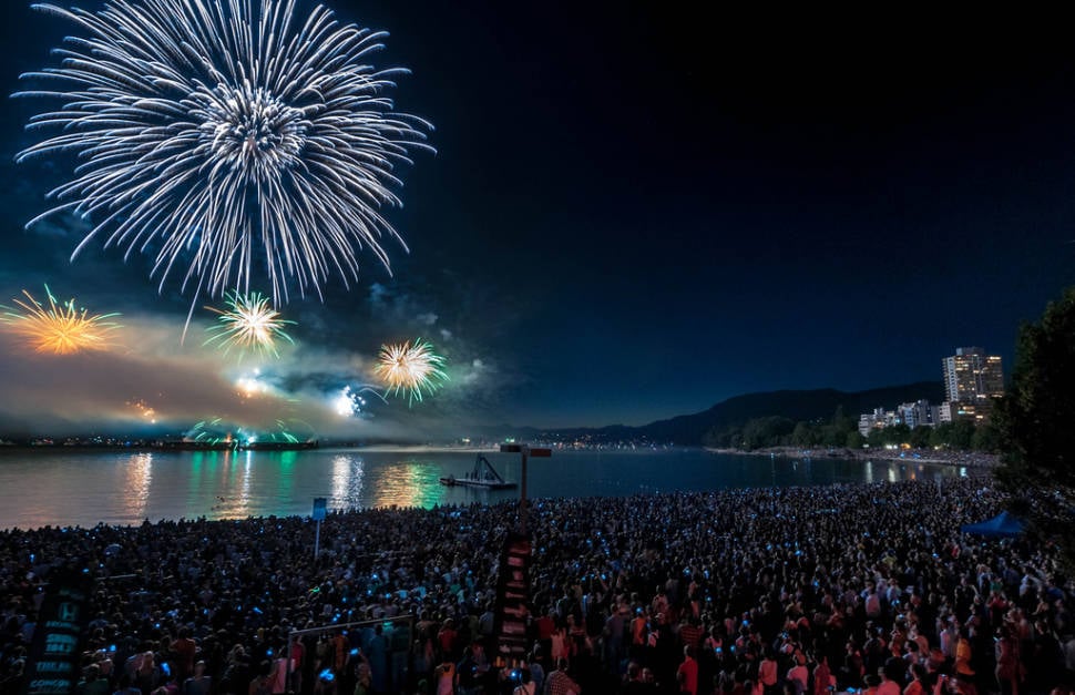 Best time to see Celebration of Light in Vancouver