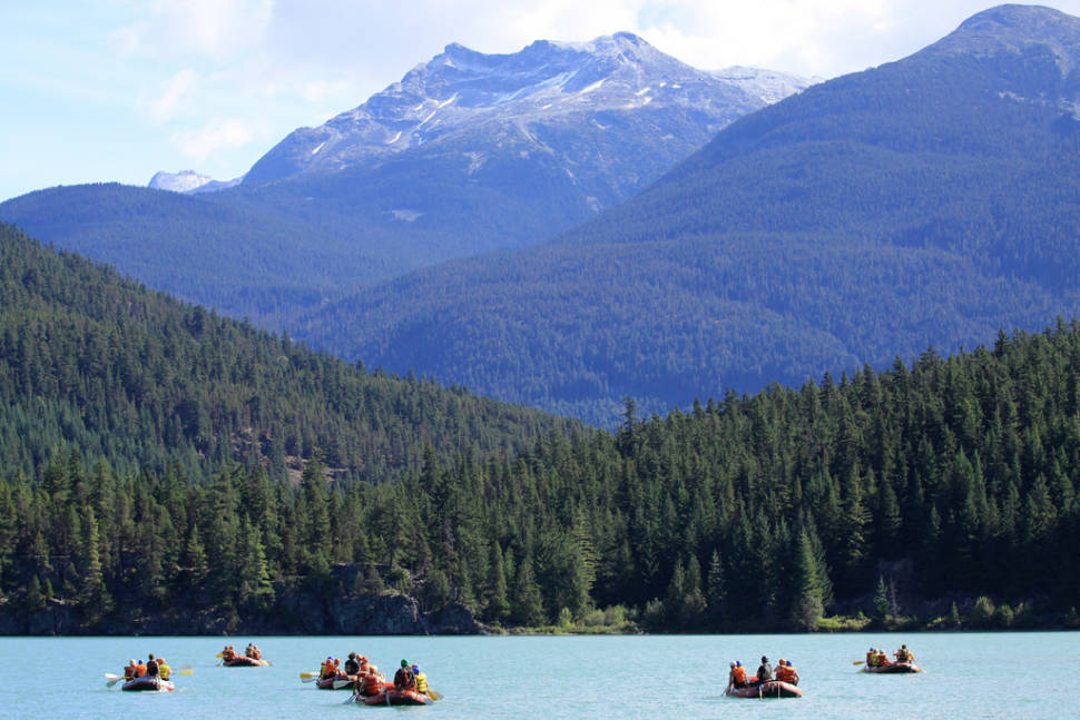 Green River Whitewater Rafting @ Whistler
