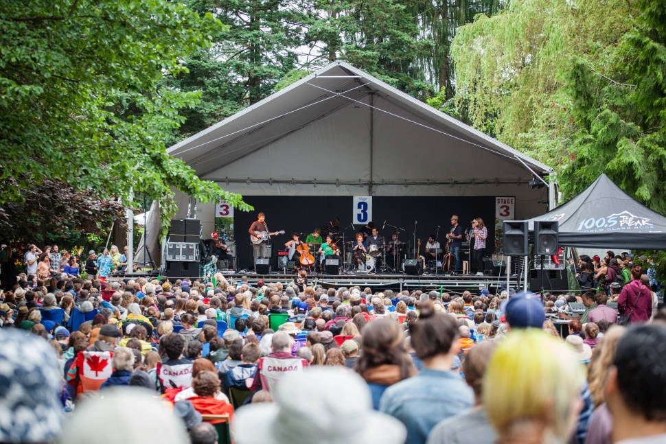 Best time to see Vancouver Folk Music Festival in Vancouver