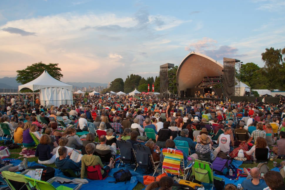 Best time for Vancouver Folk Music Festival