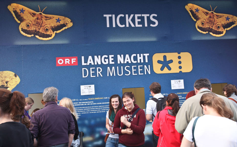 Best time for Long Night of Museums in Vienna