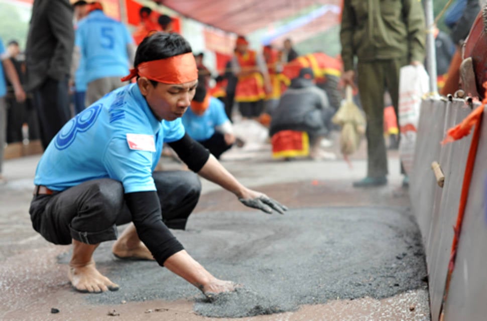 Best time to see Clay Firecracker Festival in Vietnam