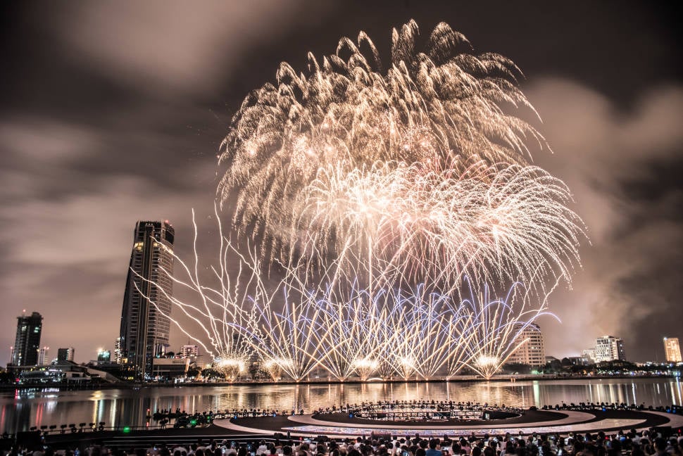 Best time to see Da Nang International Fireworks Competition in Vietnam