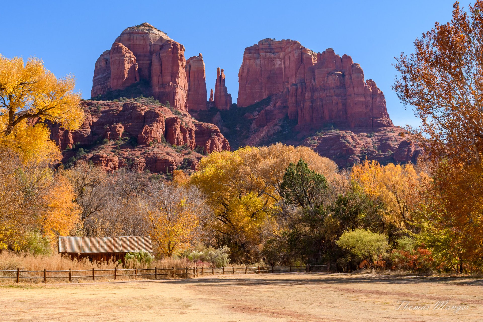 Sedona Herbstlaub