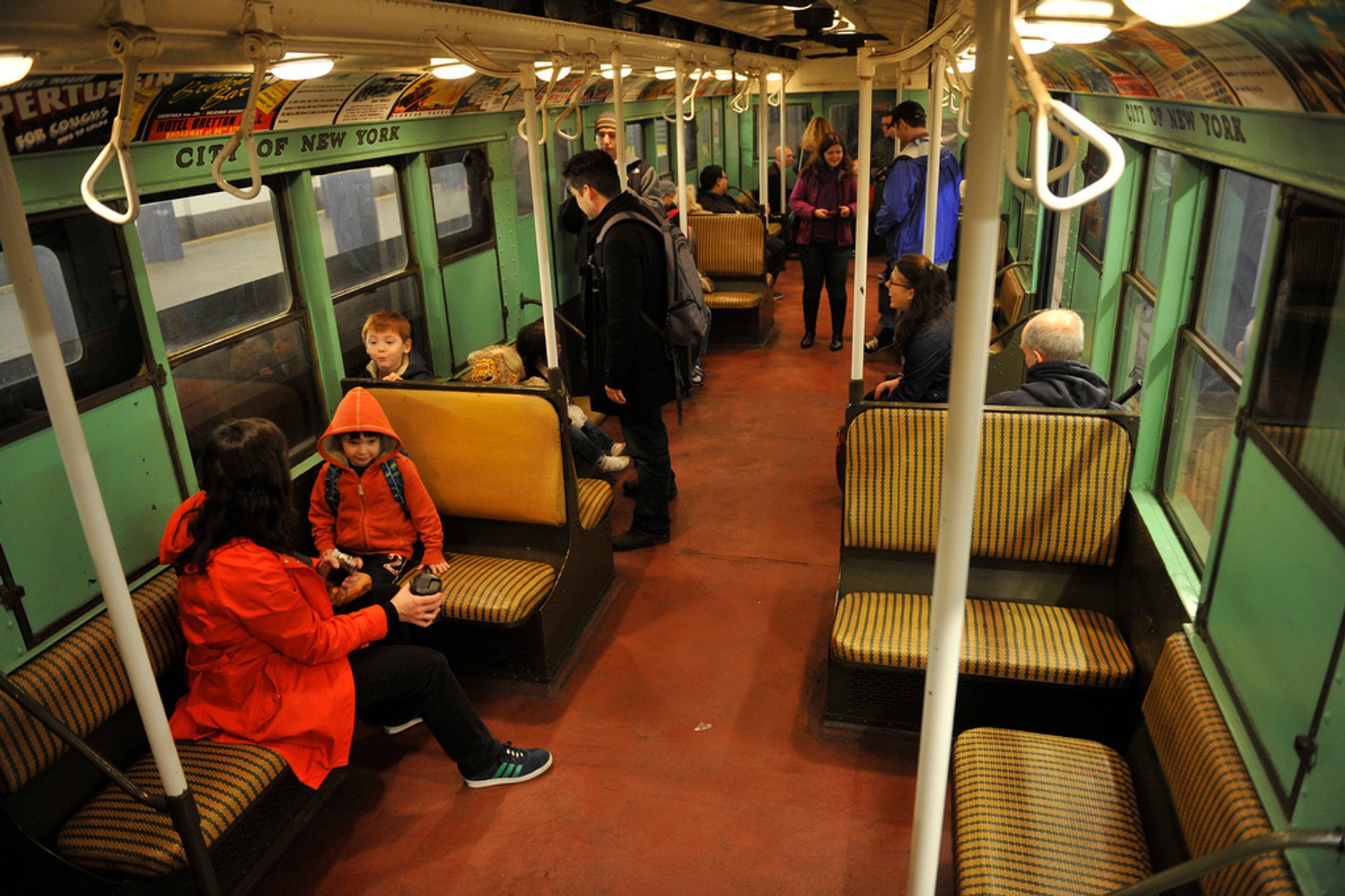 Trenes y autobuses vintage