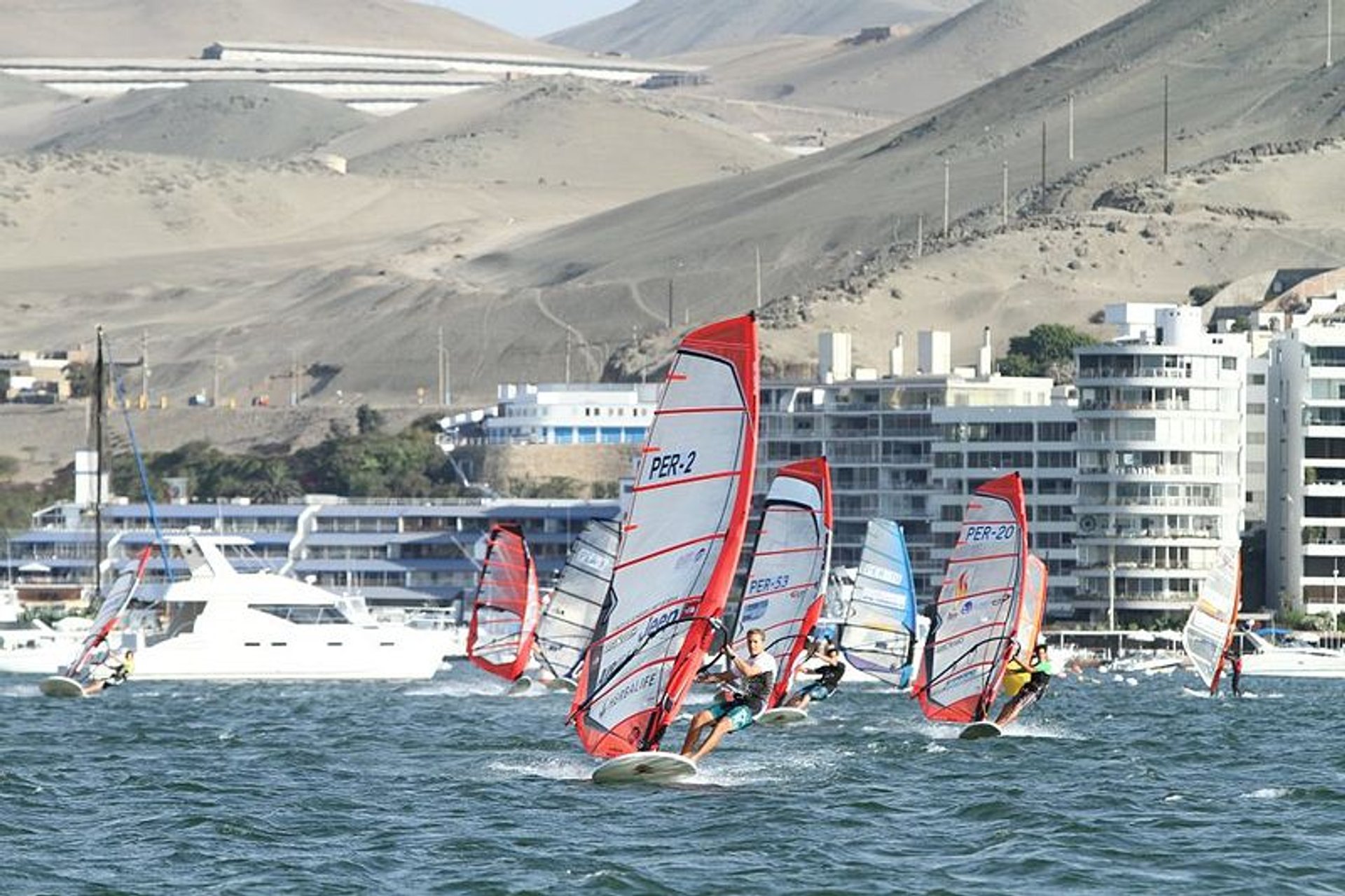 Kitesurf et planche à voile