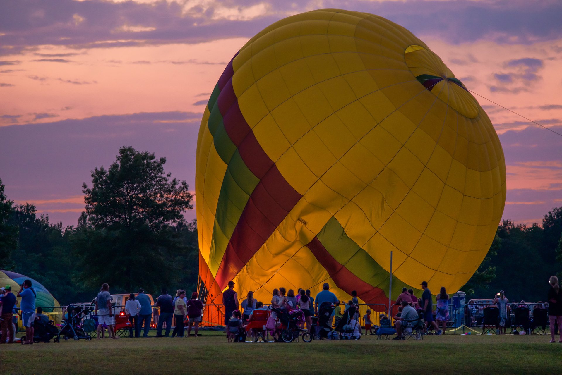 Das Golf-Küste-Heißluftballon-Festival