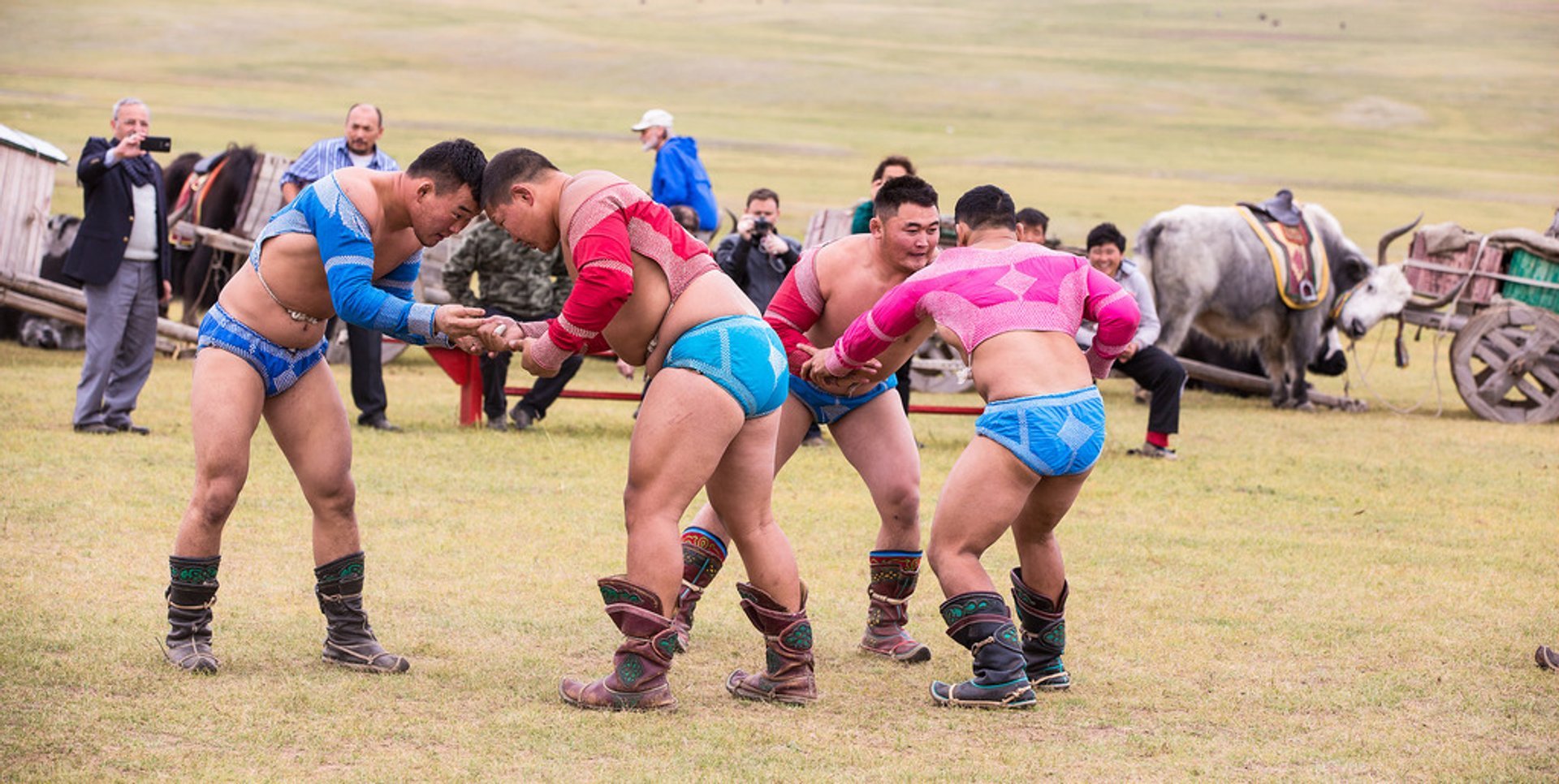 Mongolisches Ringen (Bökh)