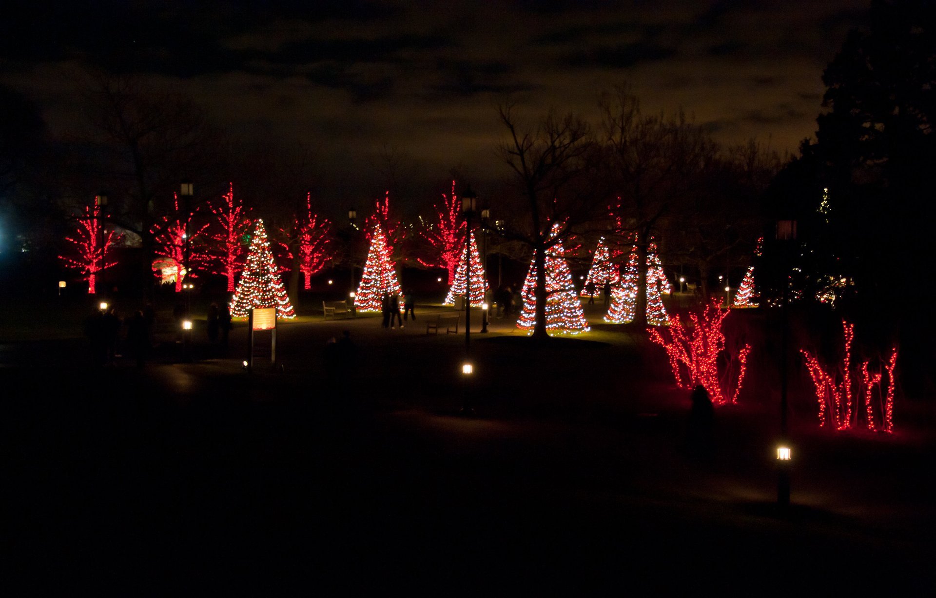 Luces de Navidad en Pensilvania