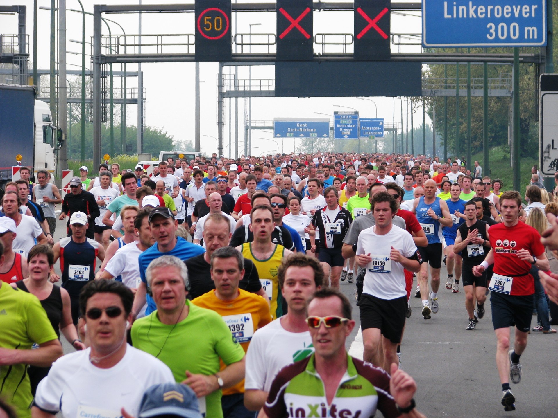 AG Antwerp 10 millas y maratón