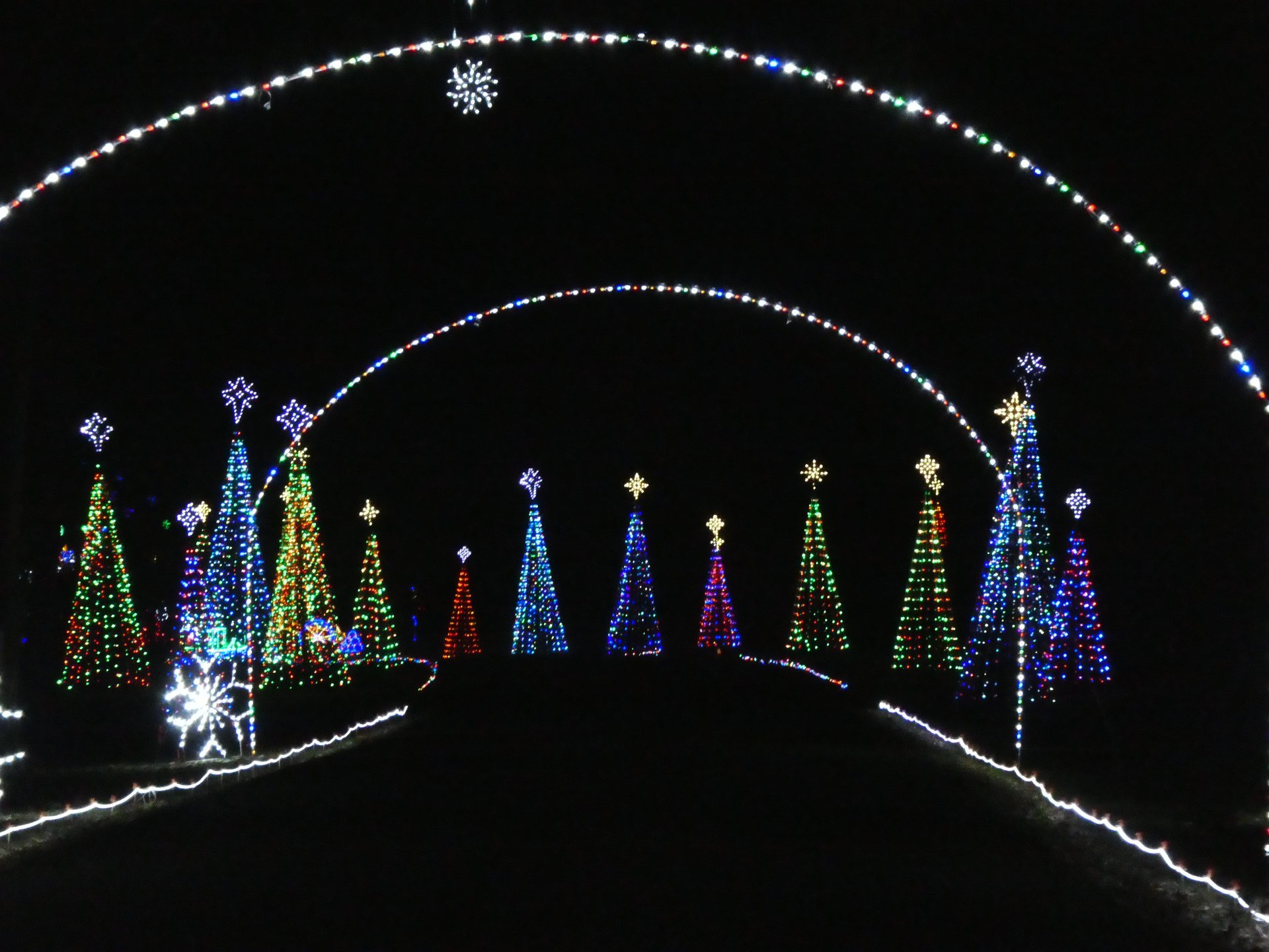 Christmas Lights across Virginia