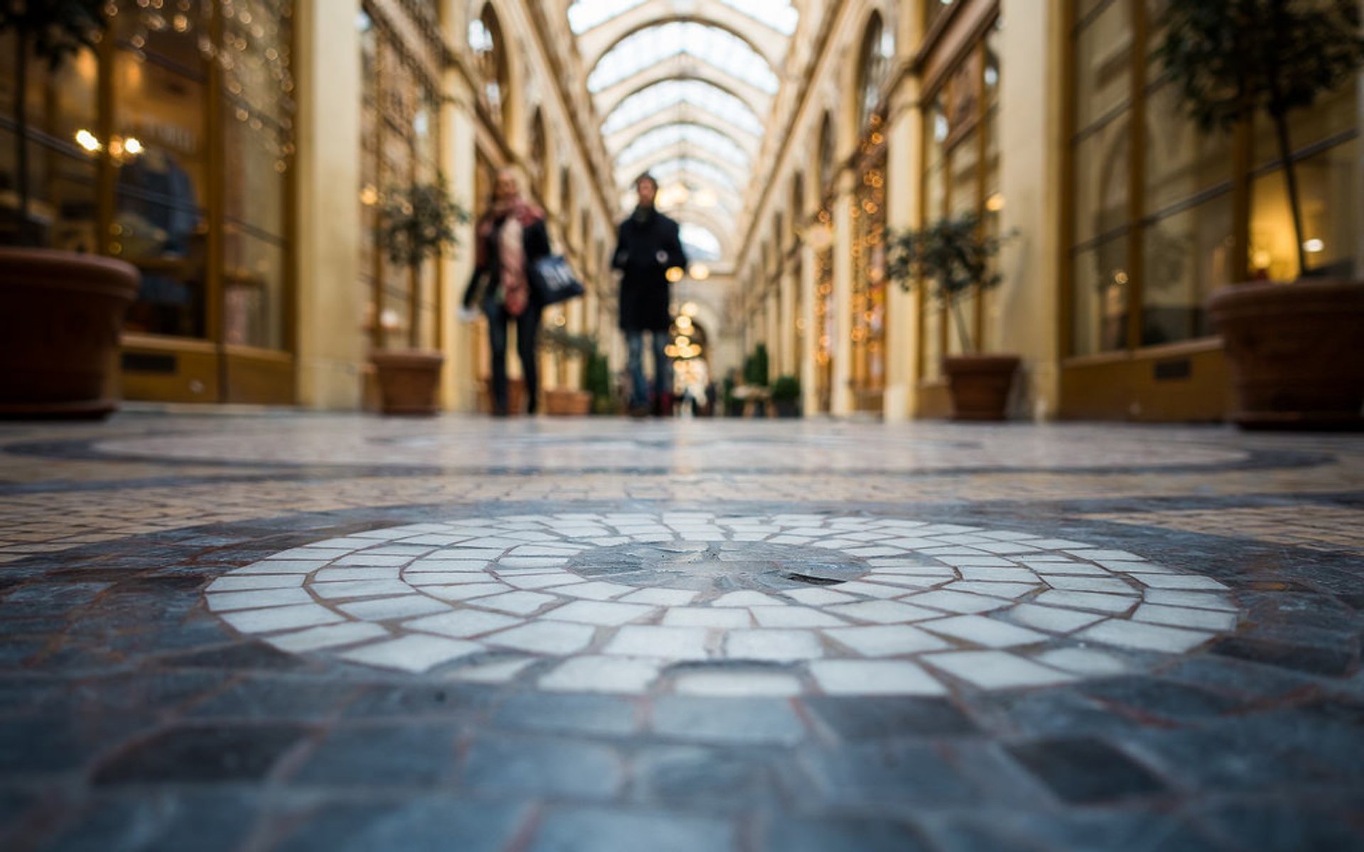 Réchauffez-vous dans les passages couverts