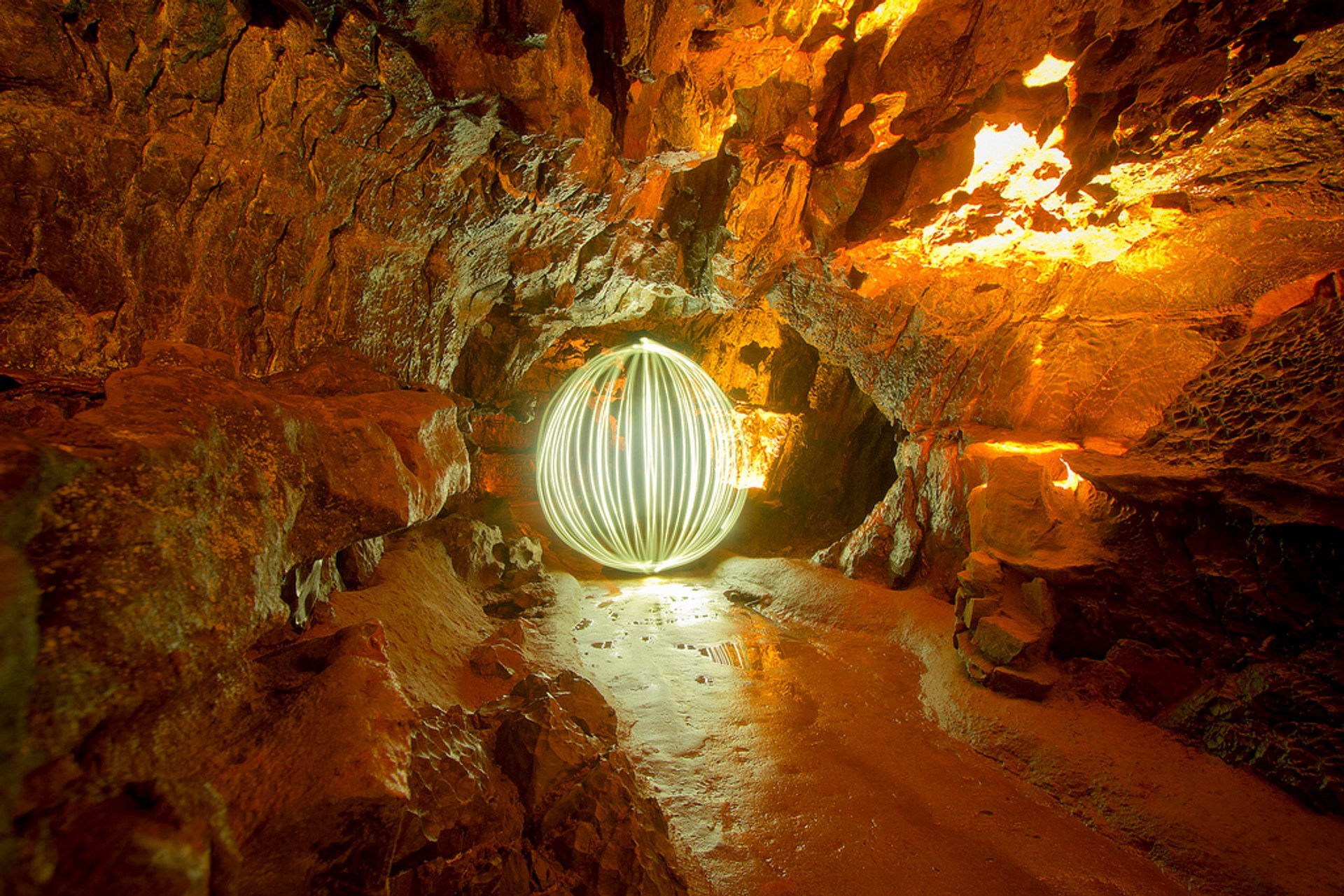 Dan-yr-Ogof, das National Höhlen Center für Wales