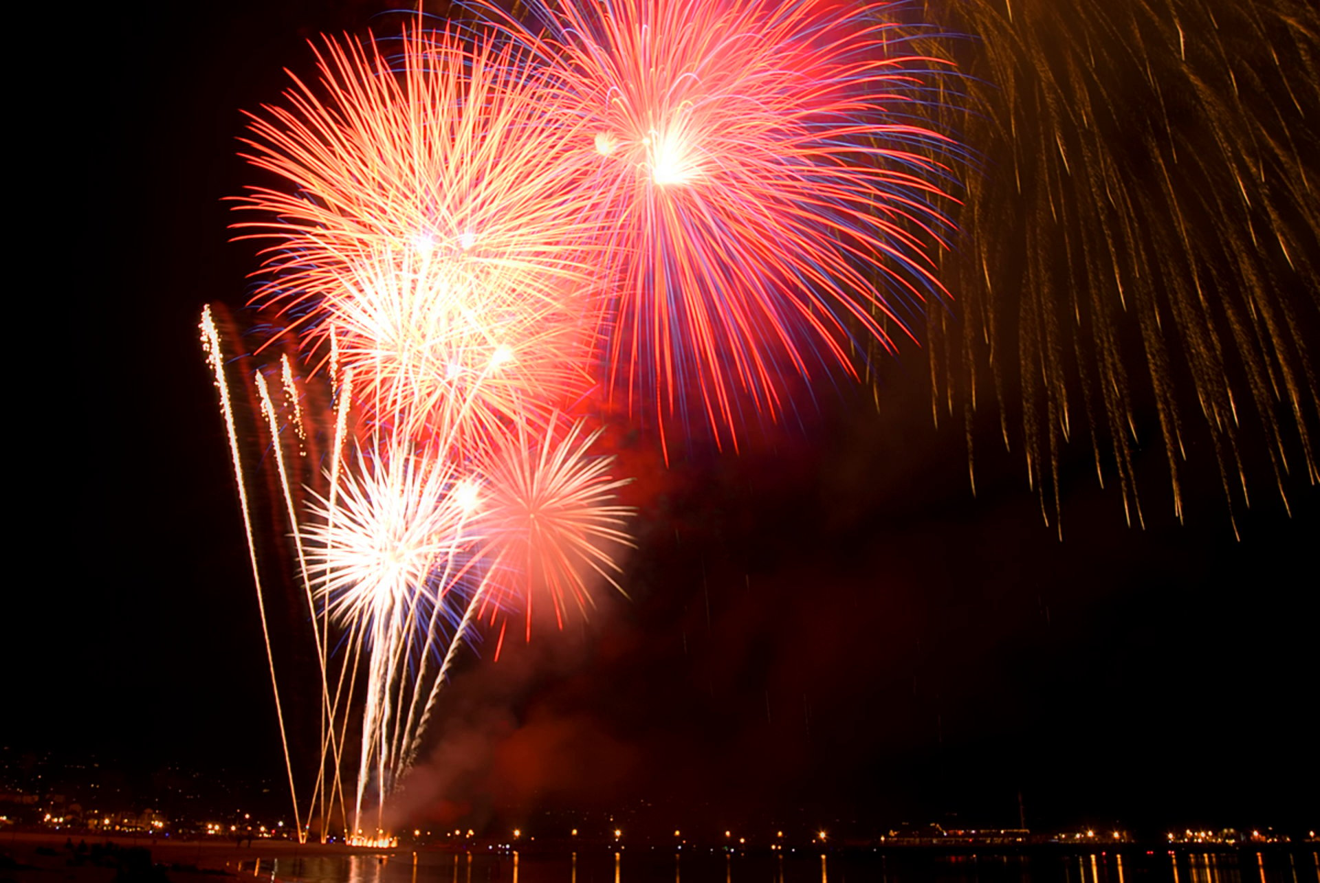 Eventi del 4 Luglio e fuochi d'artificio a Santa Barbara