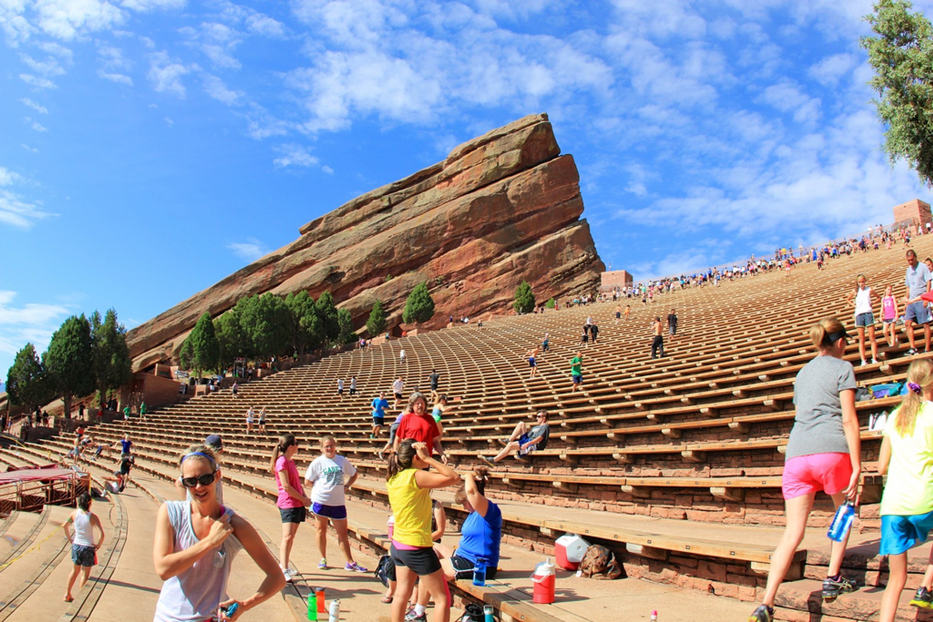 Conciertos en el anfiteatro Red Rocks