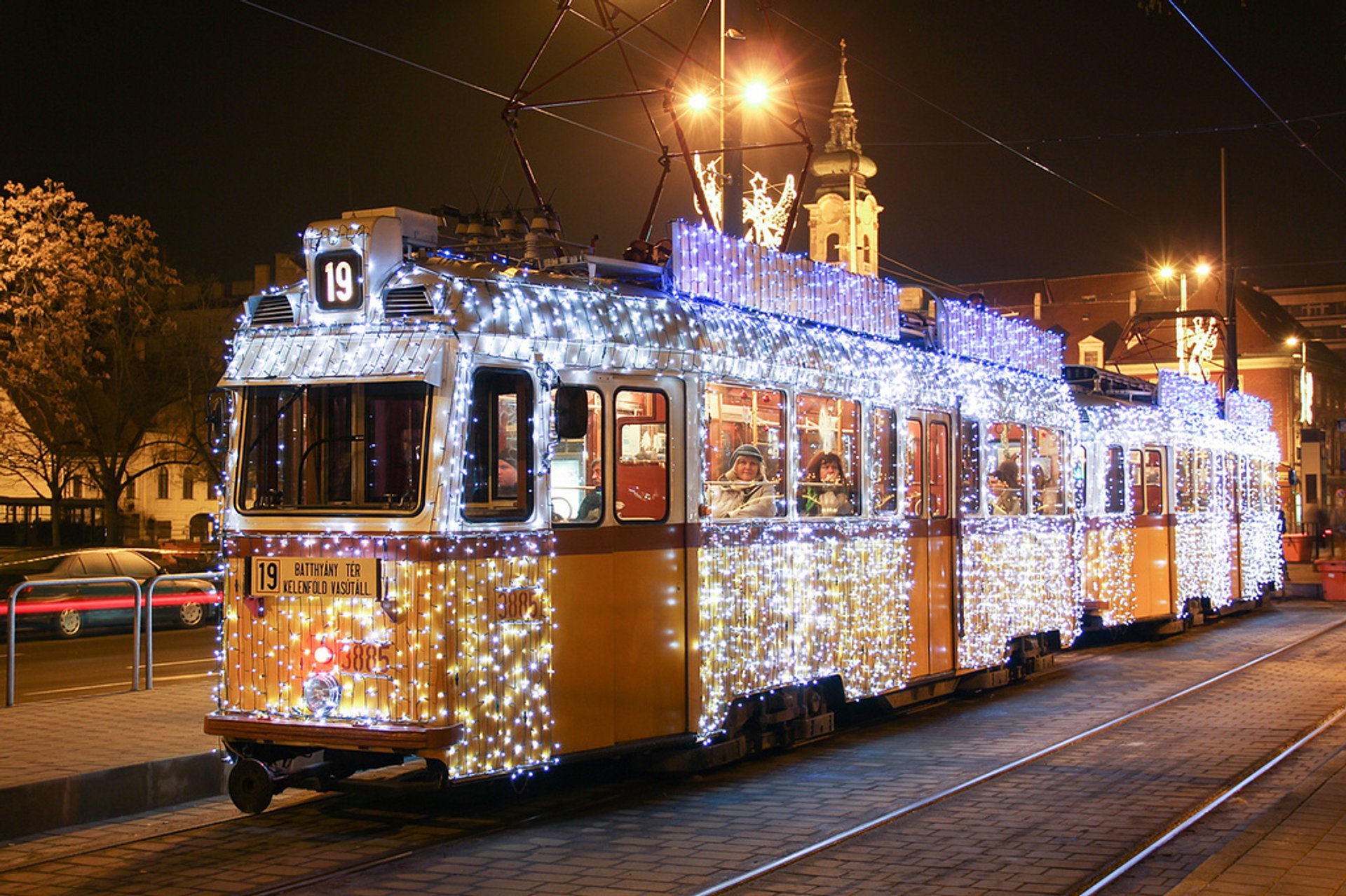 Christmas Trams