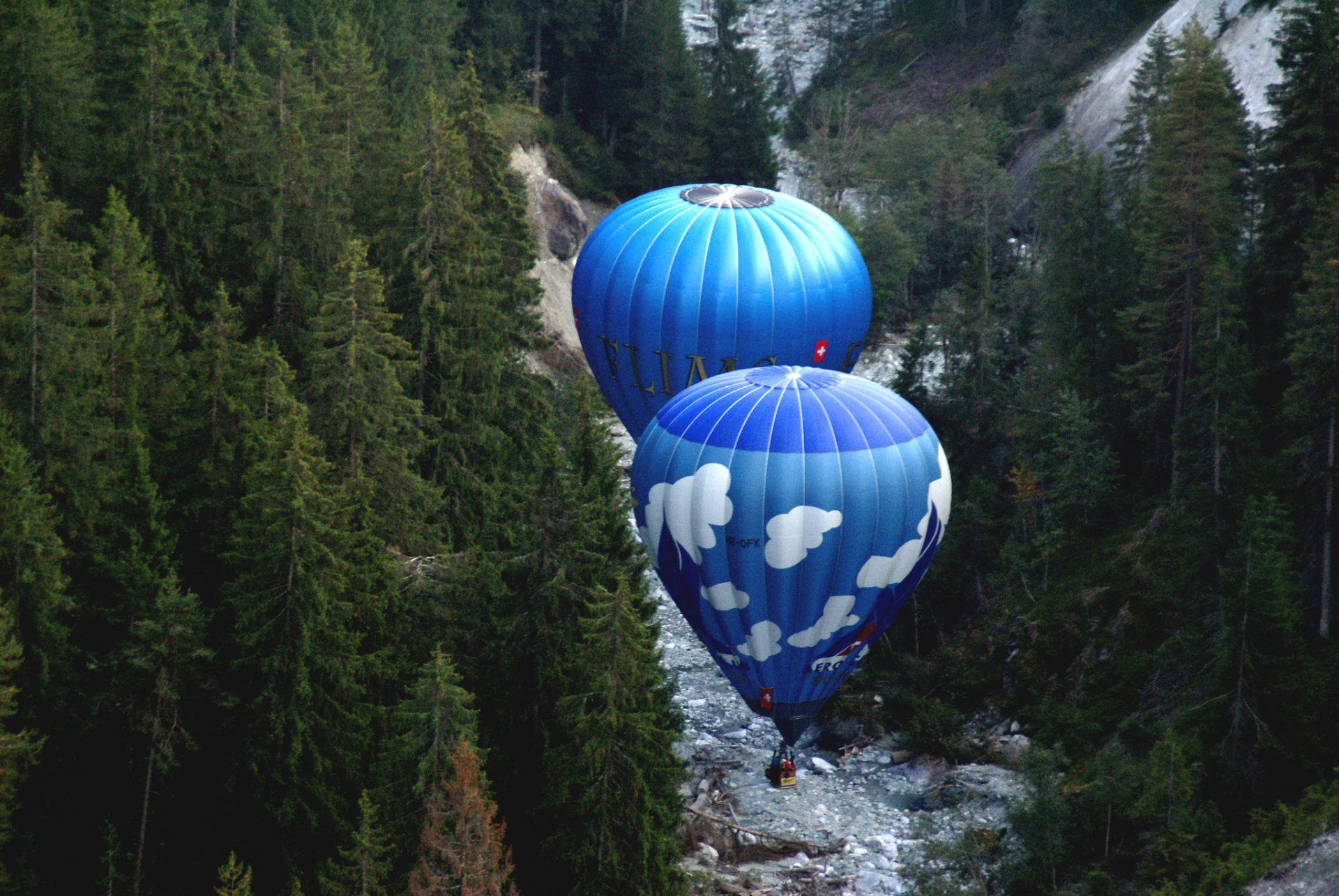 Ballonwoche Flims Heißluftballon-Festival