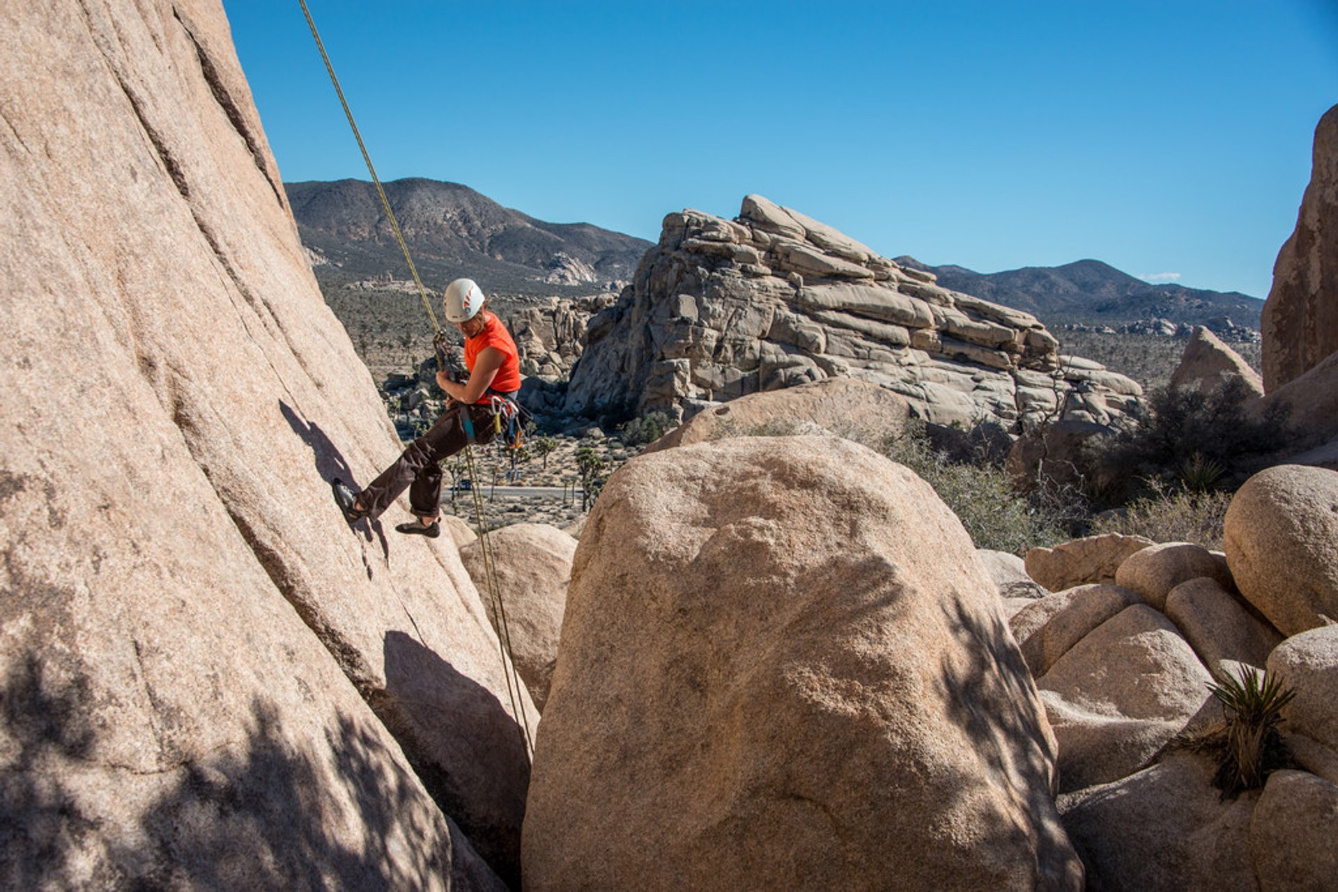 Joshua Tree Rock Climbing