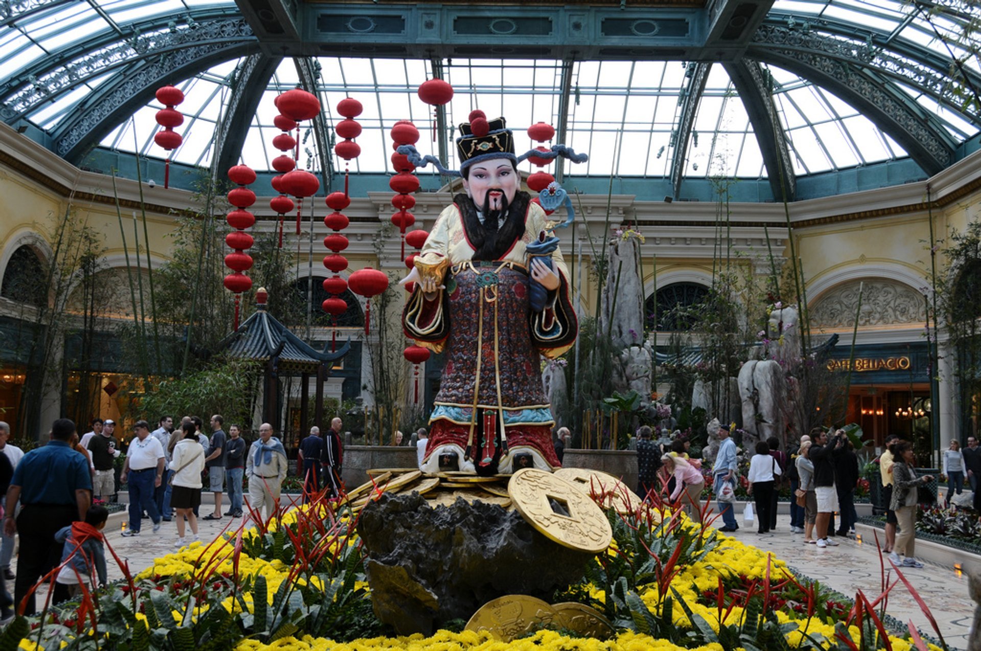 Bellagio Gardens Lunar New Year 2023 Year of the Rabbit Las Vegas 