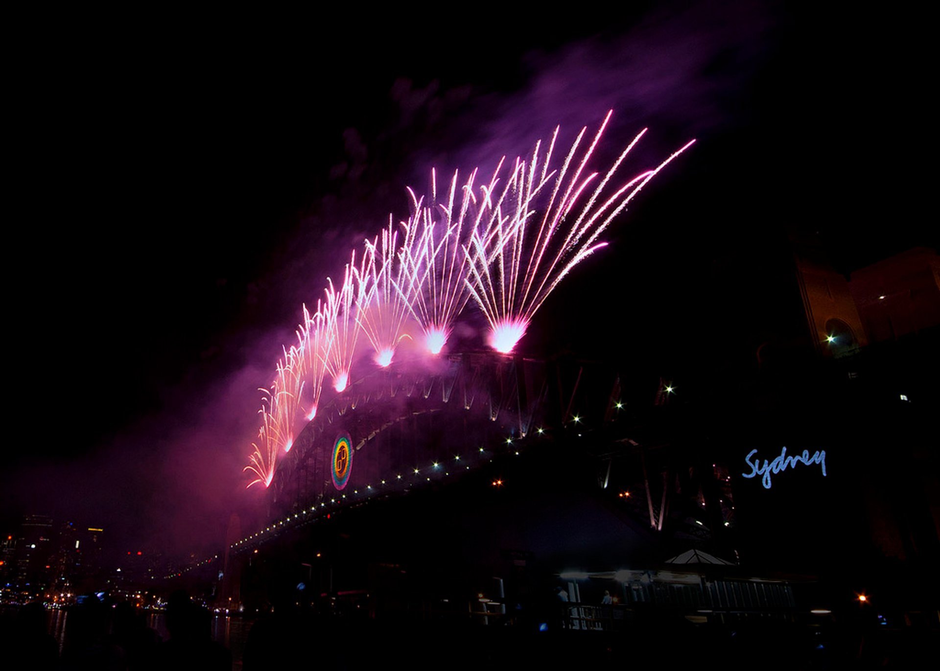 Les feux d'artifice du Nouvel An de Sydney