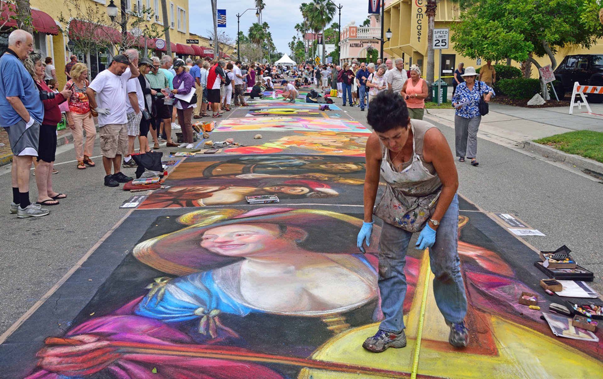 Chalk Festival in Sarasota 2024, Florida Rove.me