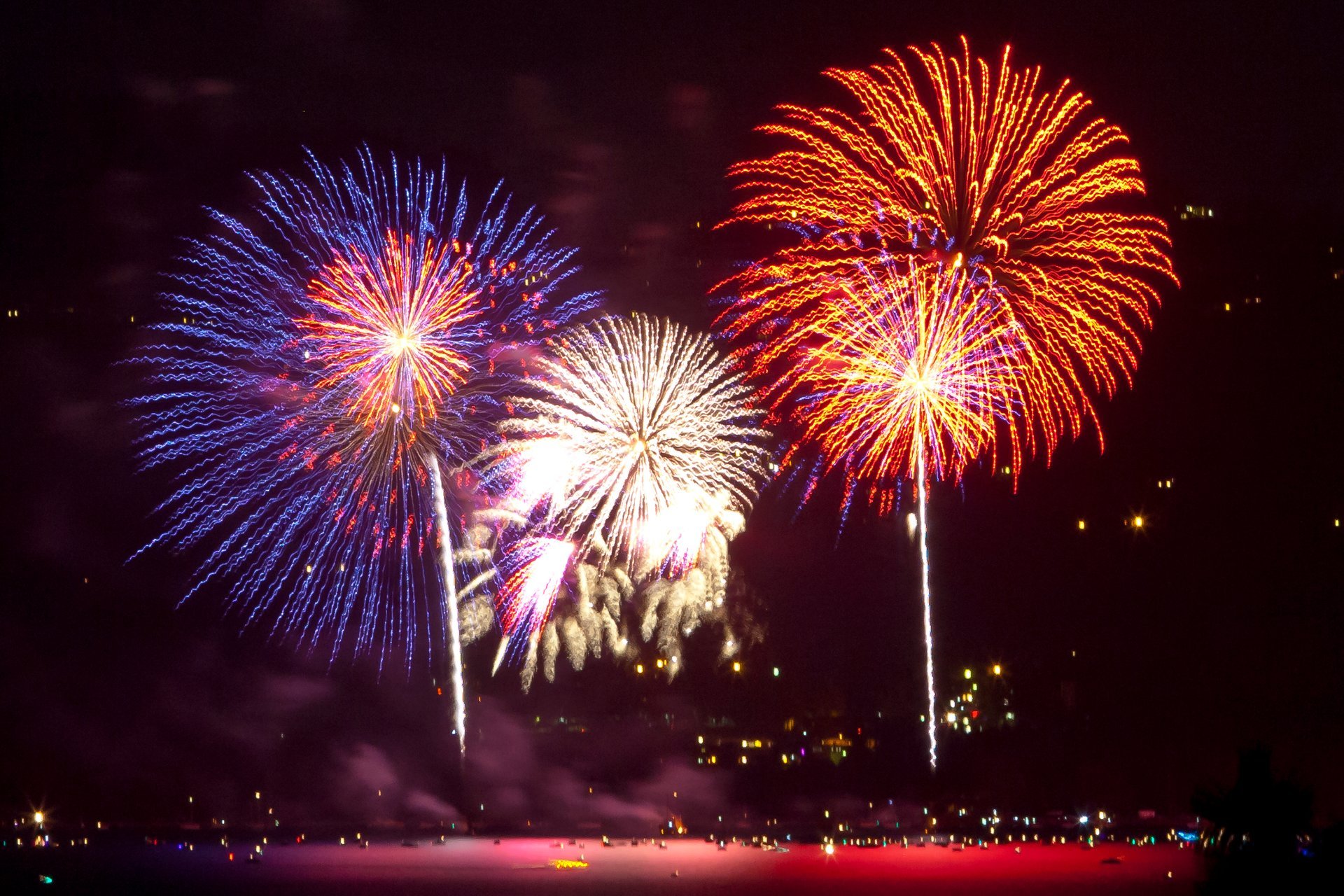 Eventi e fuochi d'artificio del 4 luglio al Lago Tahoe