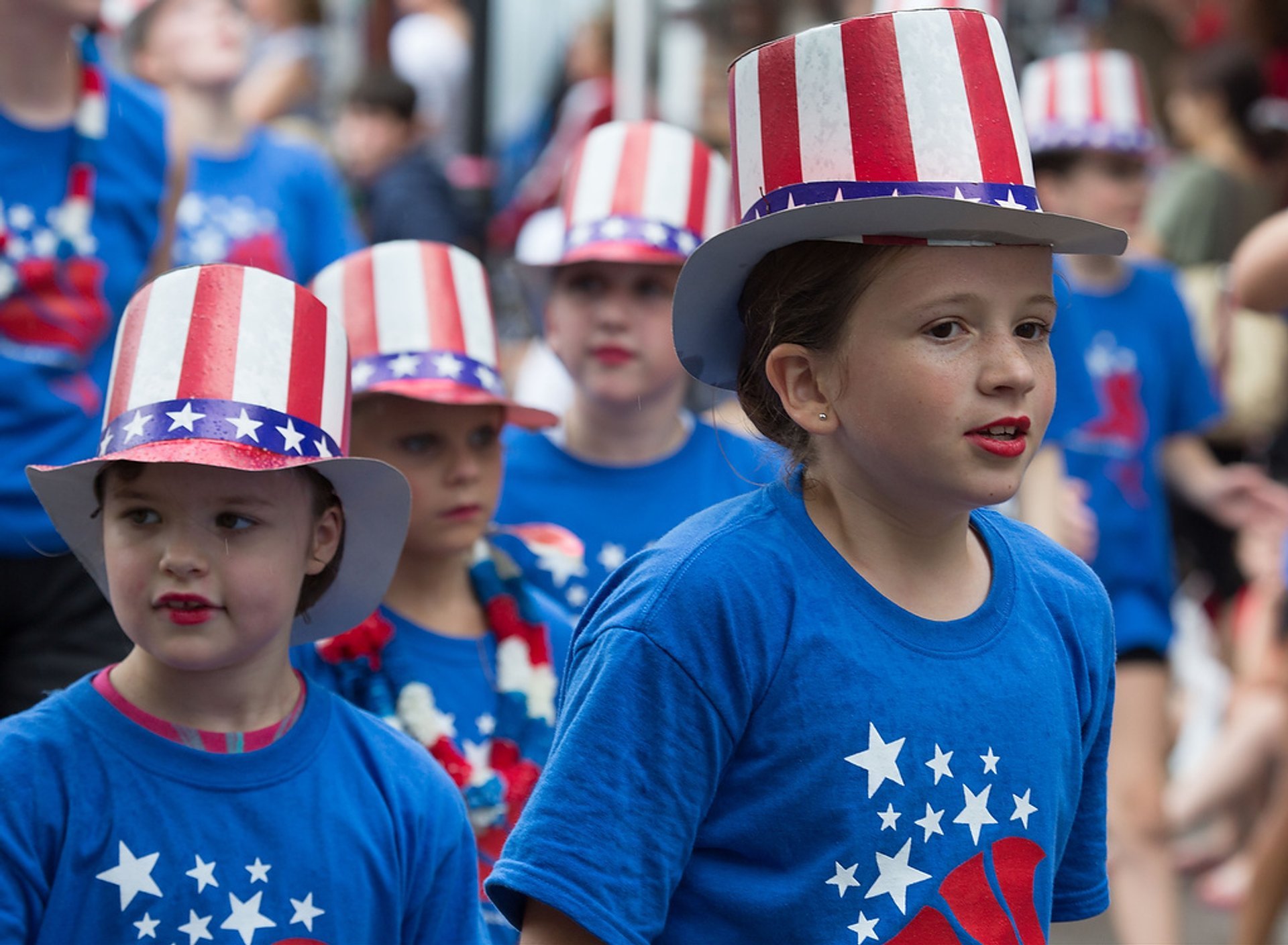 Feux d'artifice, défilés et spectacles du 4 juillet à Dublin, Ohio