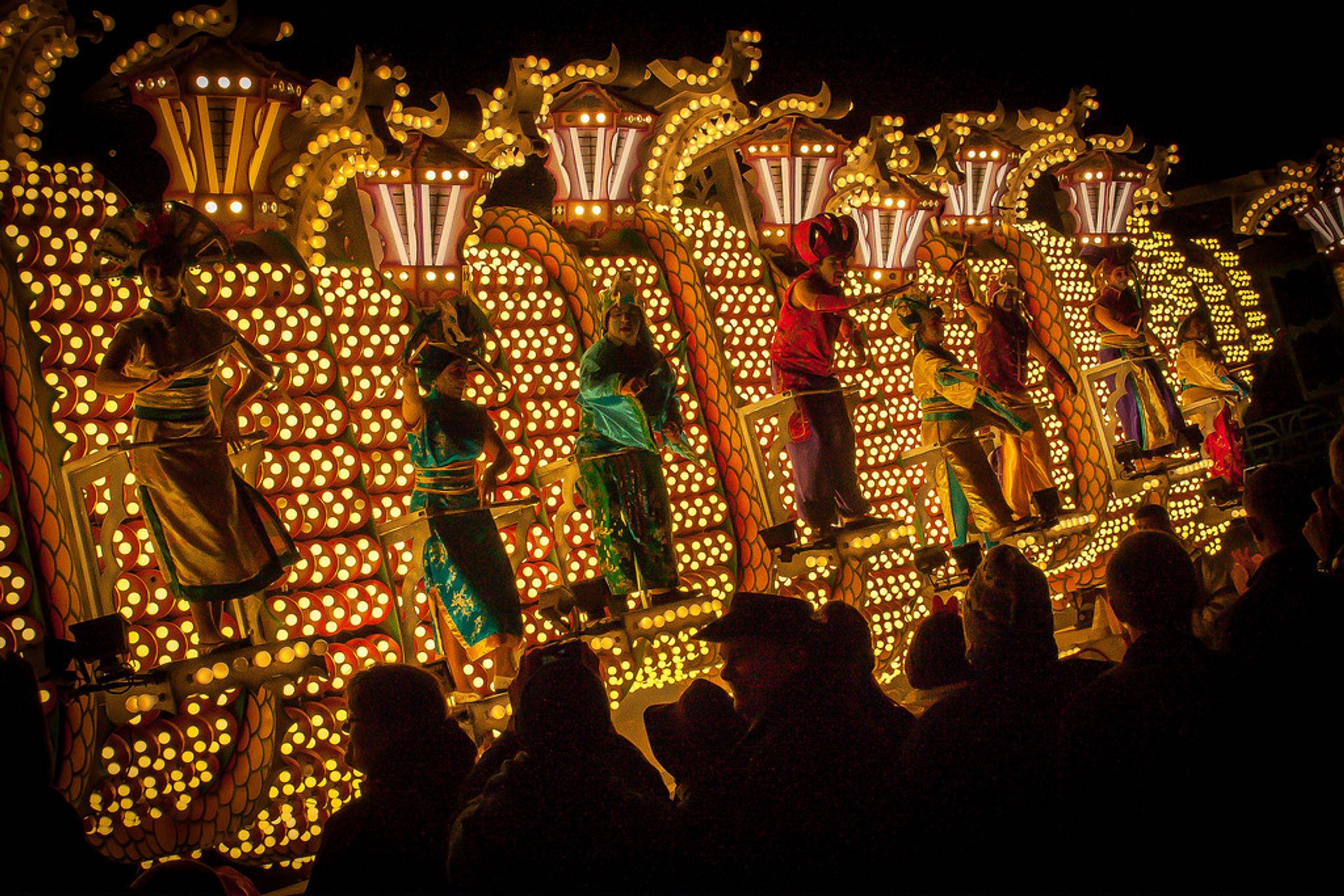 Der Chilkwell Karneval von Glastonbury 