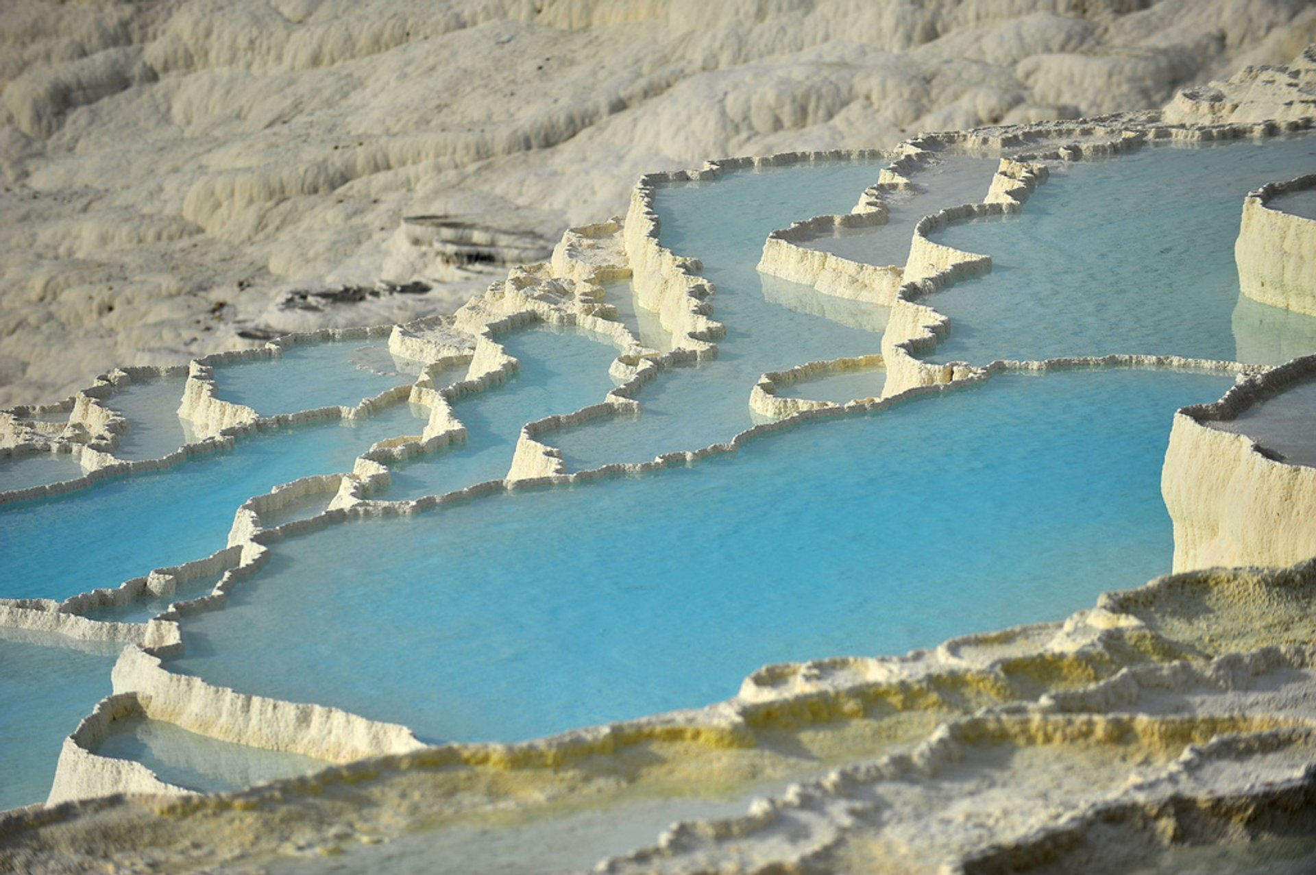 Piscinas termales de Pamukkale (Hierapolis)