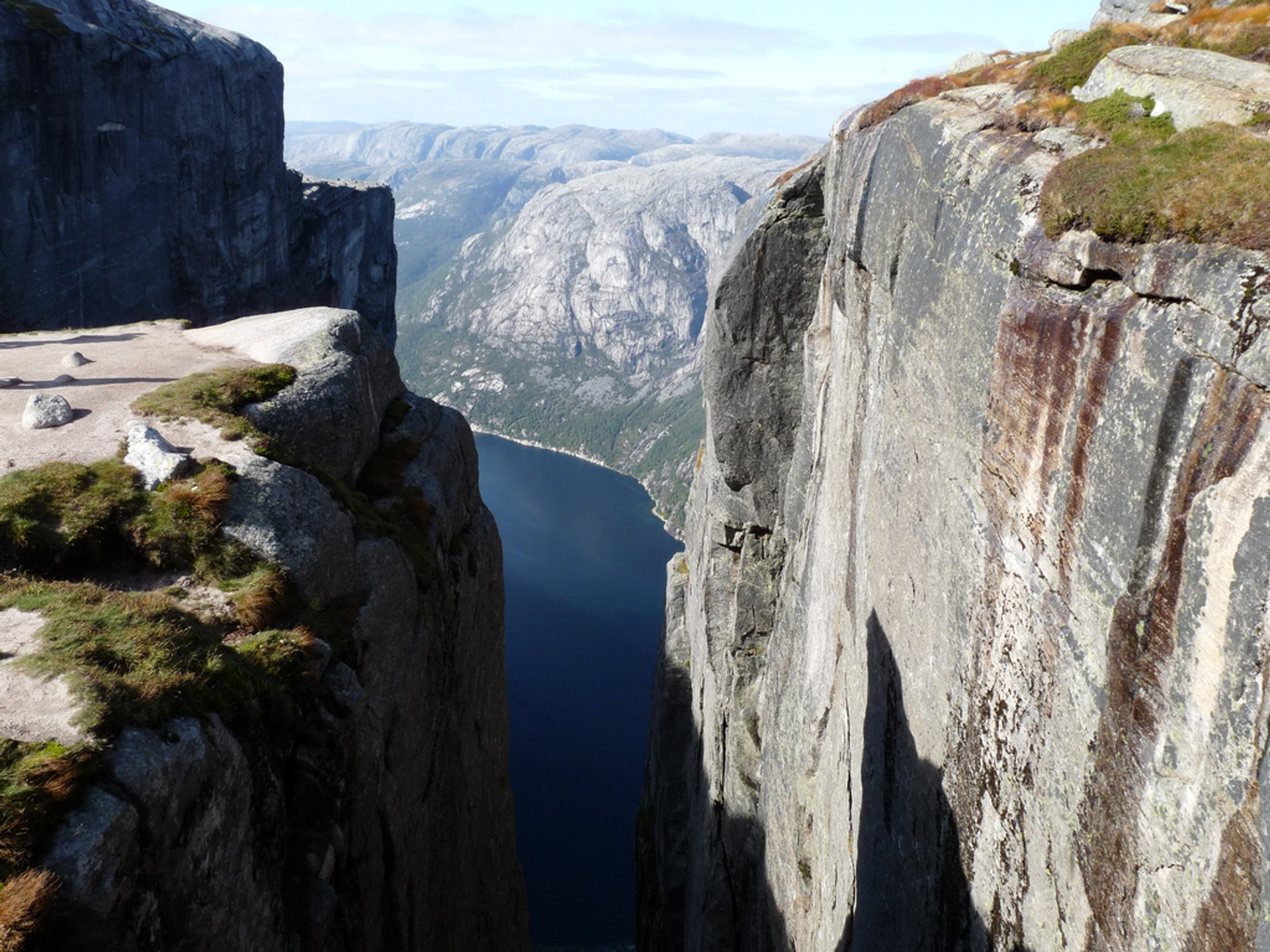 Caminhada de Kjeragbolten