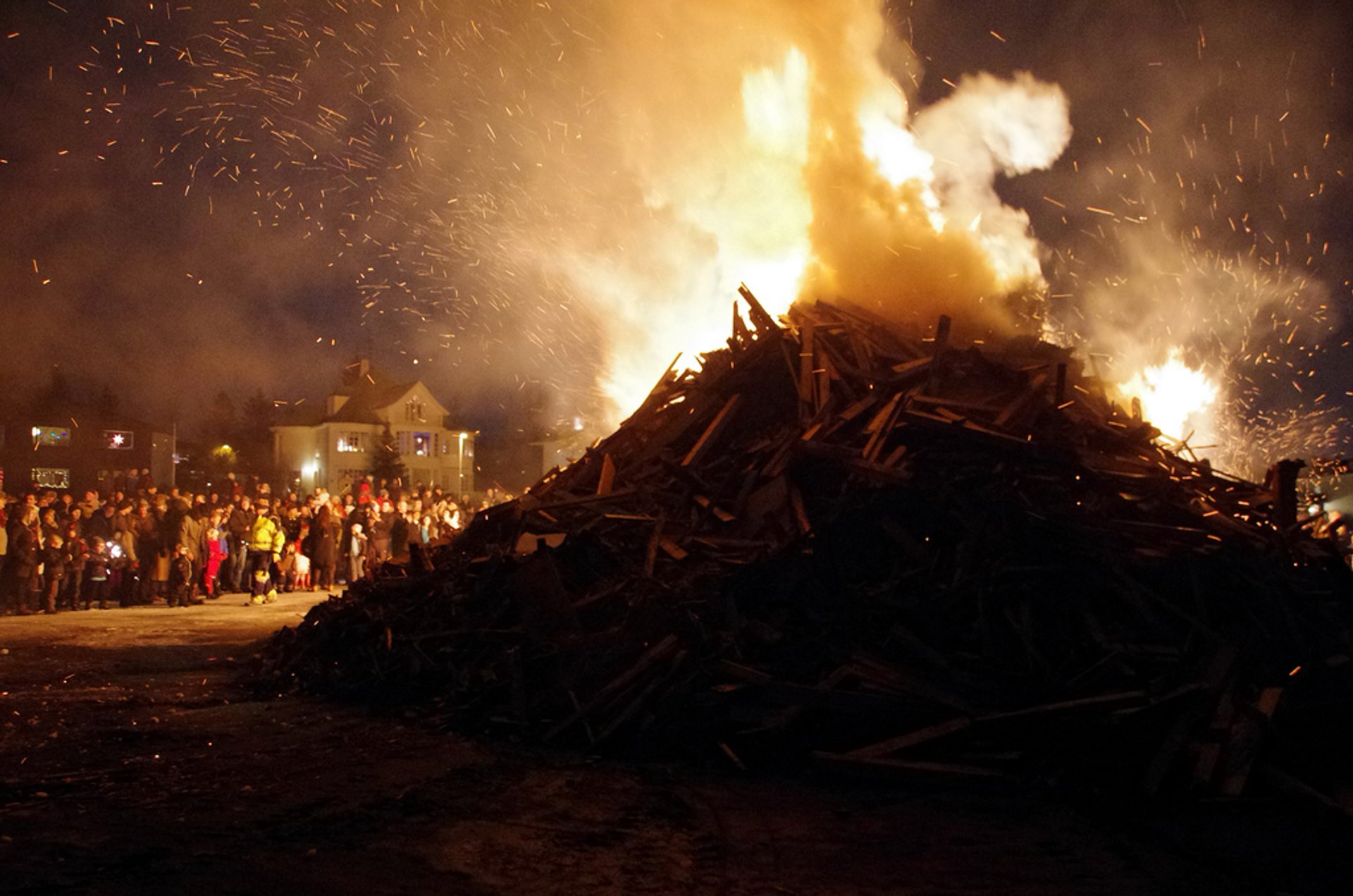 Neujahrsfeuer