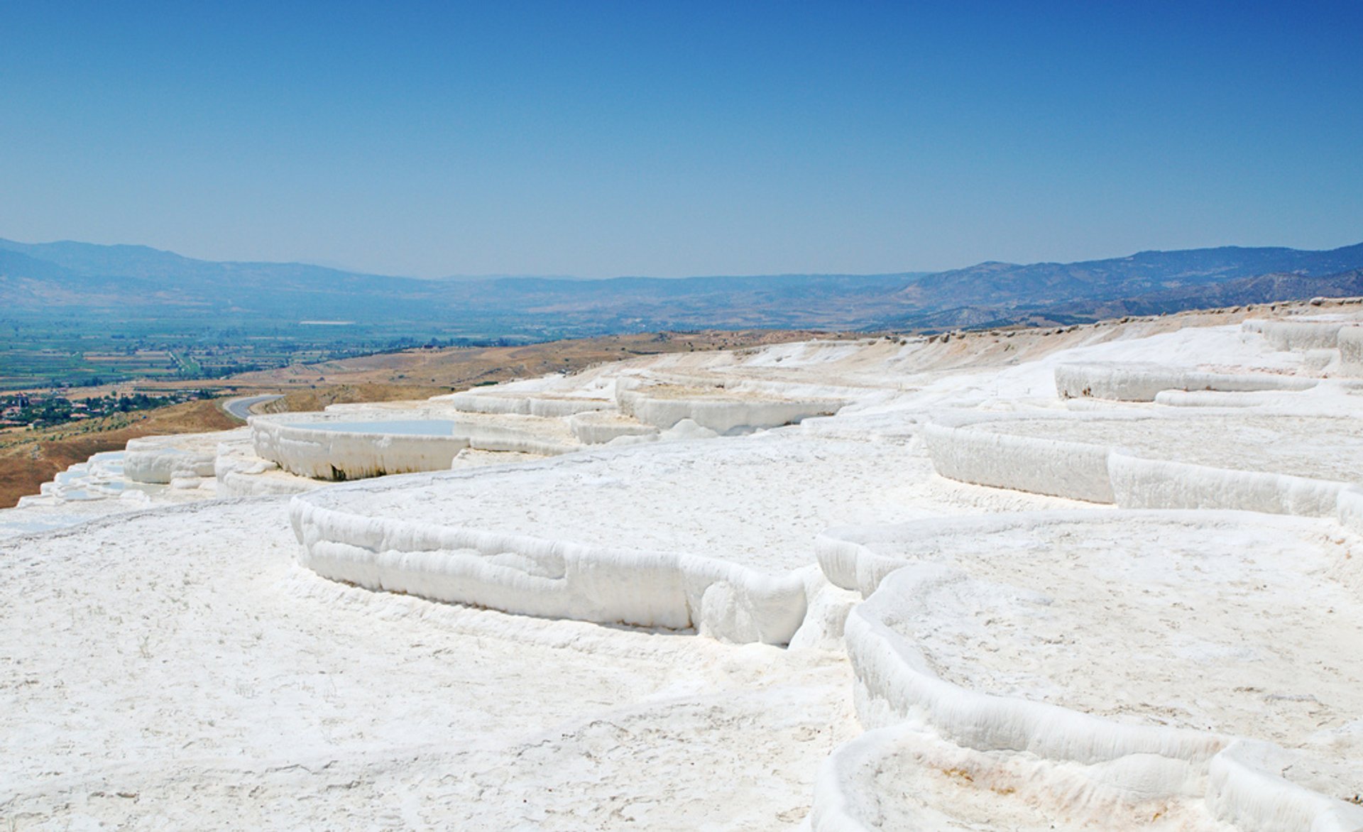 Piscinas termais de Pamukkale (Hierapolis)