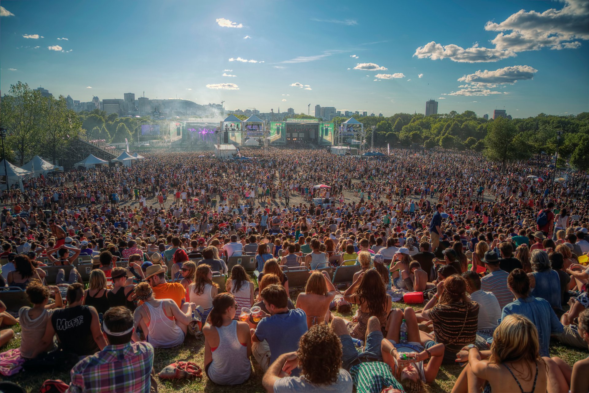 Das Osheaga Musikfestival