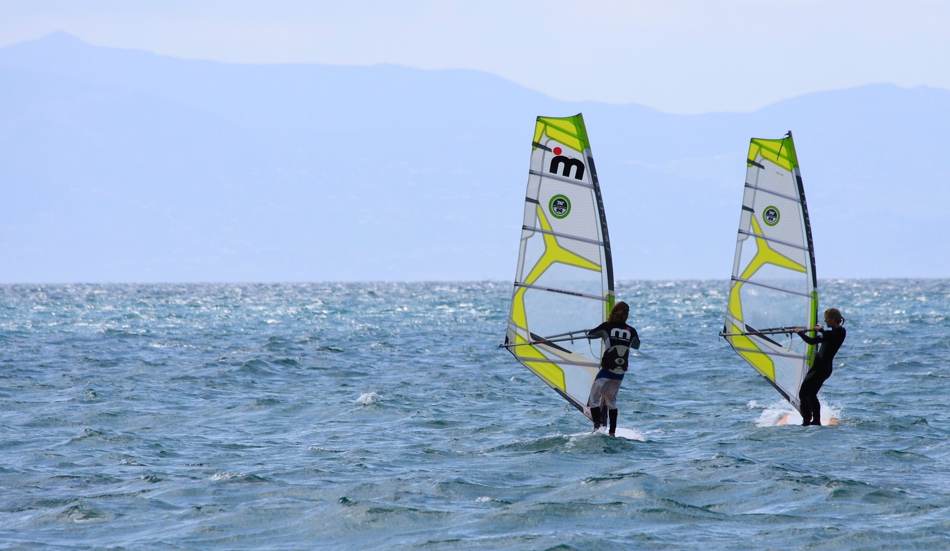 Kitesurf et planche à voile