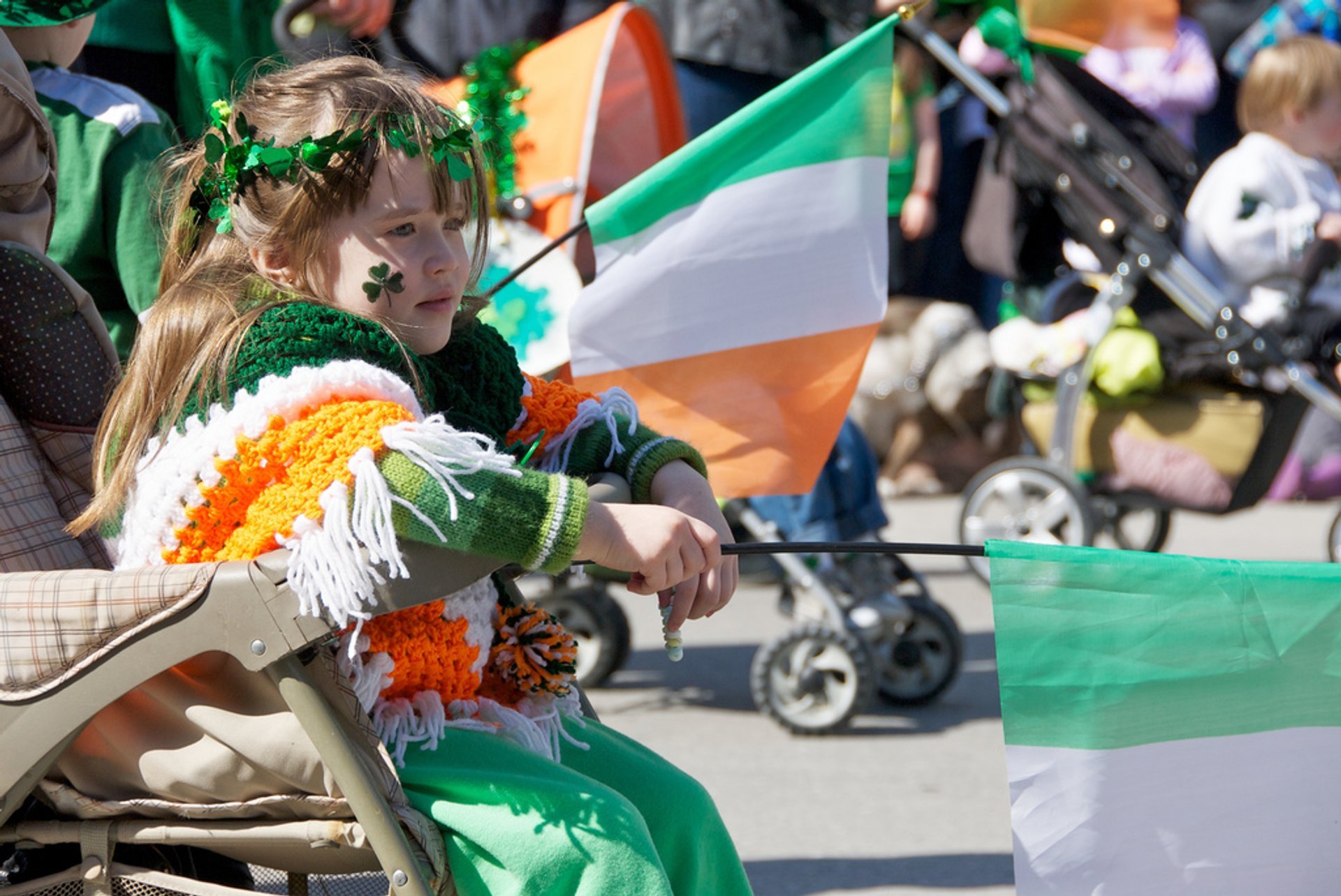 Die Parade zum St. Patrick's Day